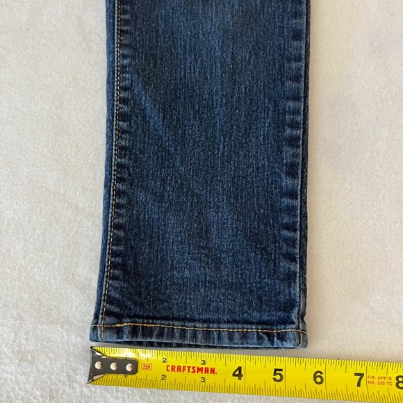 Denizen From Levis Women's Modern Skinny Stretch Blue Denim Jeans Sz 6M Low Rise - Picture 9 of 10